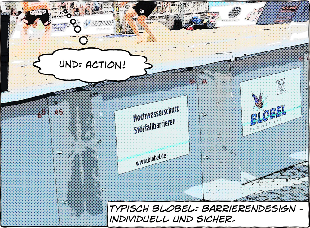 Typisch Blobel: Barrierendesign – individuell und sicher.