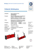 Ansicht TÜV-Zertifikat